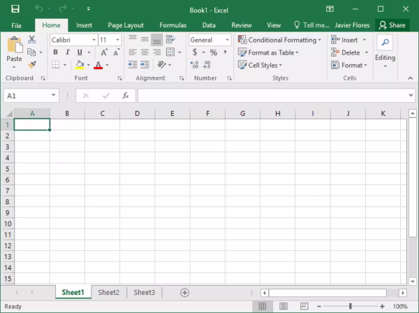 Microsoft Excel 2016