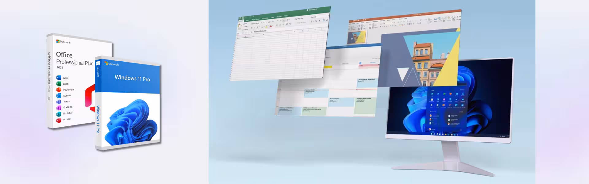 Office 2021 Professional Plus + Windows 11 Pro