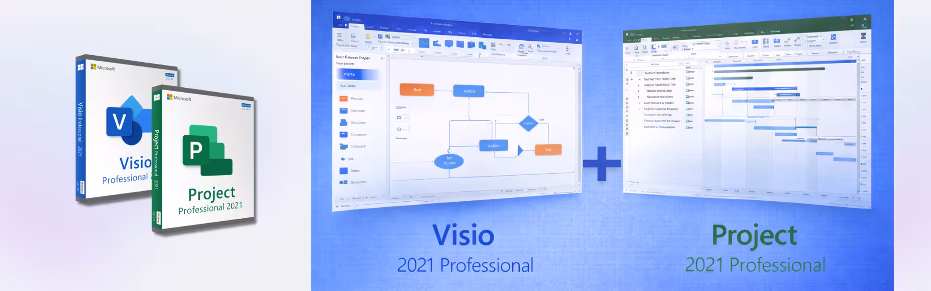 Visio 2021 Professional + Project 2021 Professional
