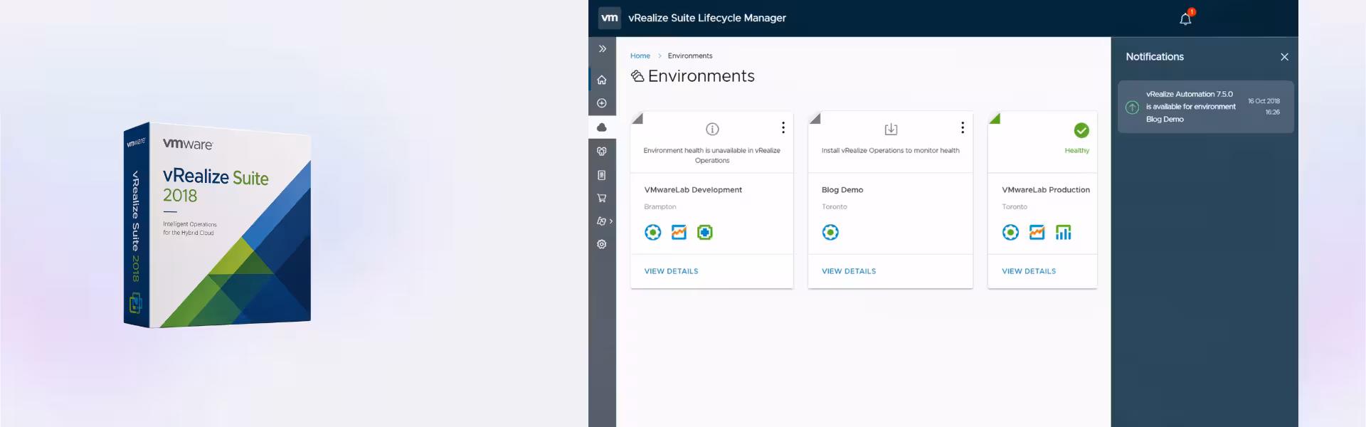 VMware vRealize Suite 2018