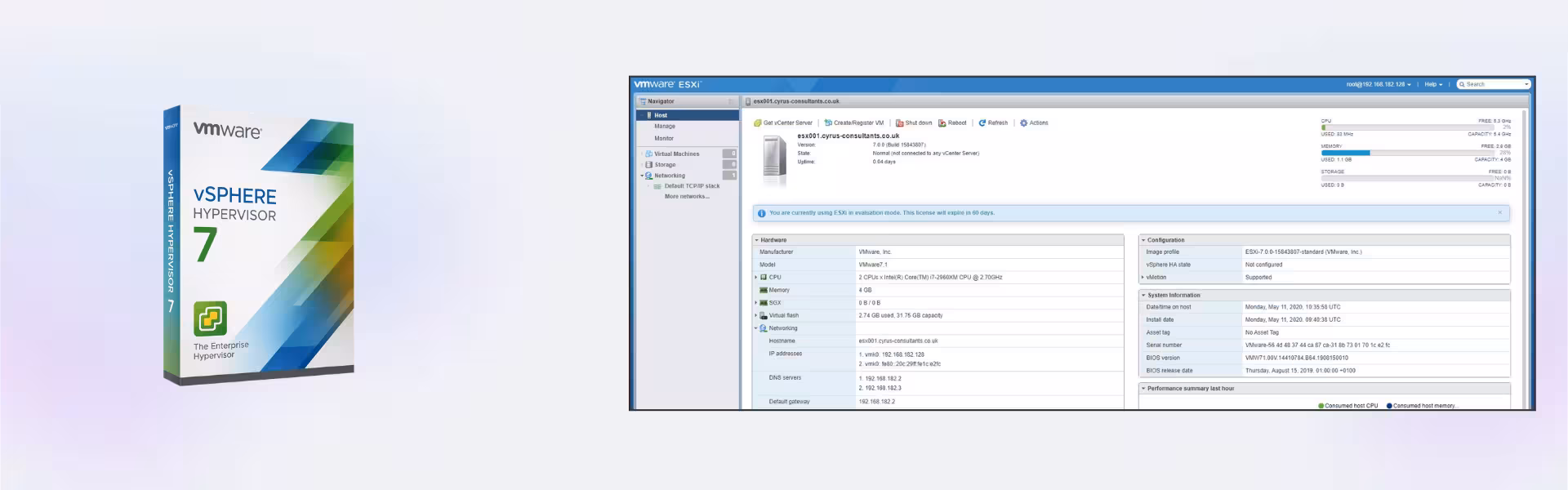 VMware vSphere Hypervisor 7