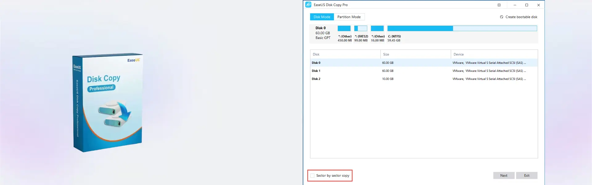 EaseUS Disk Copy Pro 