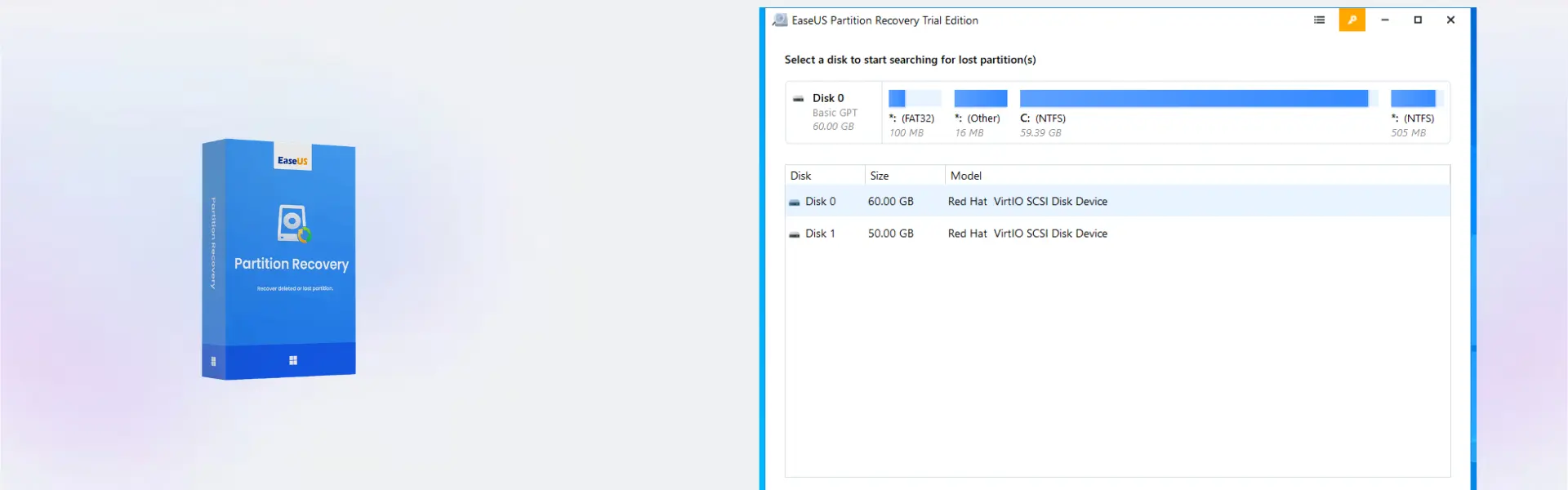 EaseUS Partition Recovery