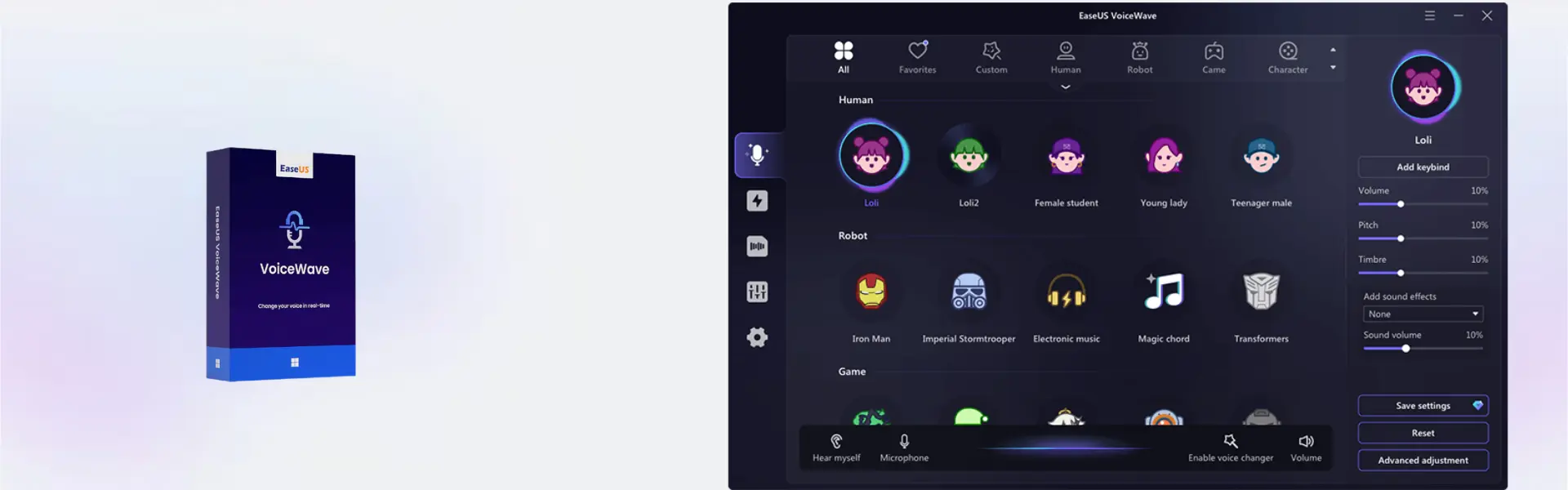 EaseUS VoiceWave Pro