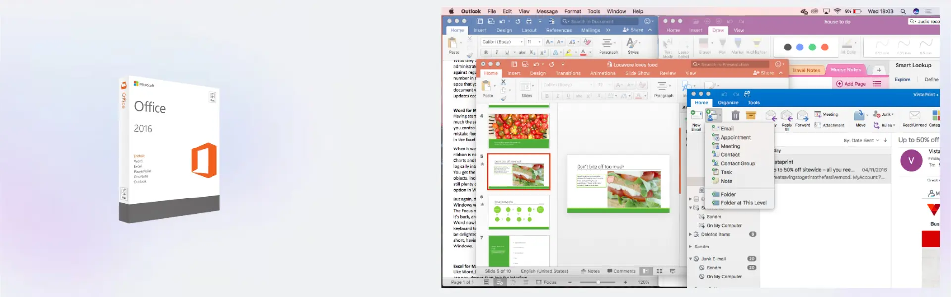 Microsoft Office 2016 Standard Mac