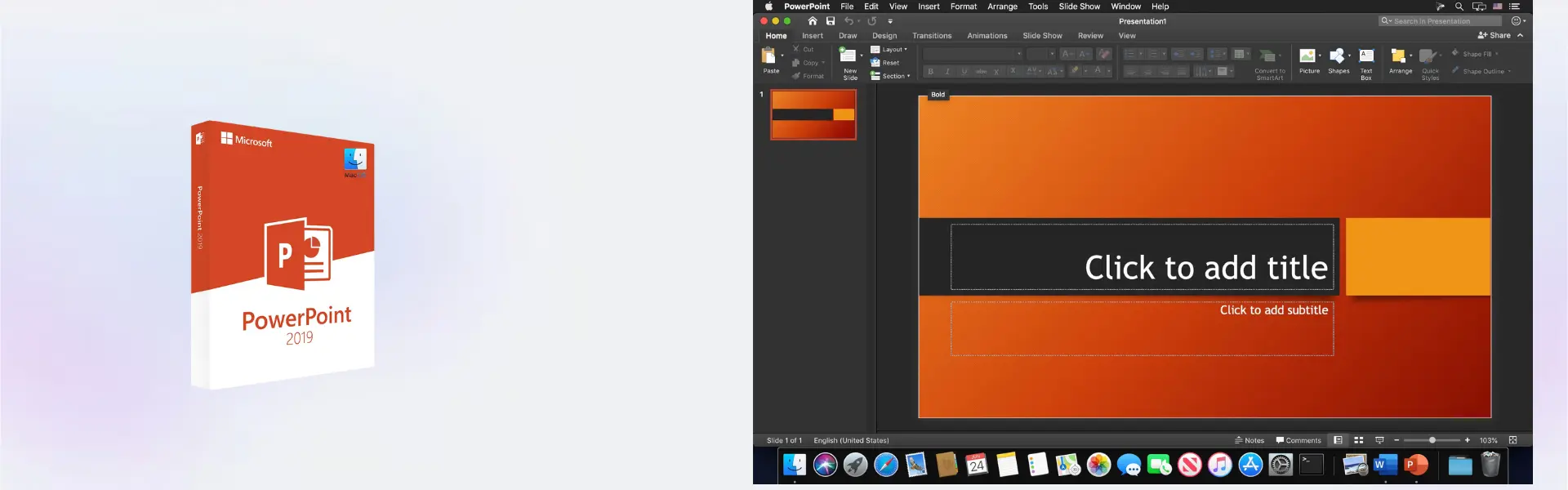 Microsoft PowerPoint 2019 MAC 