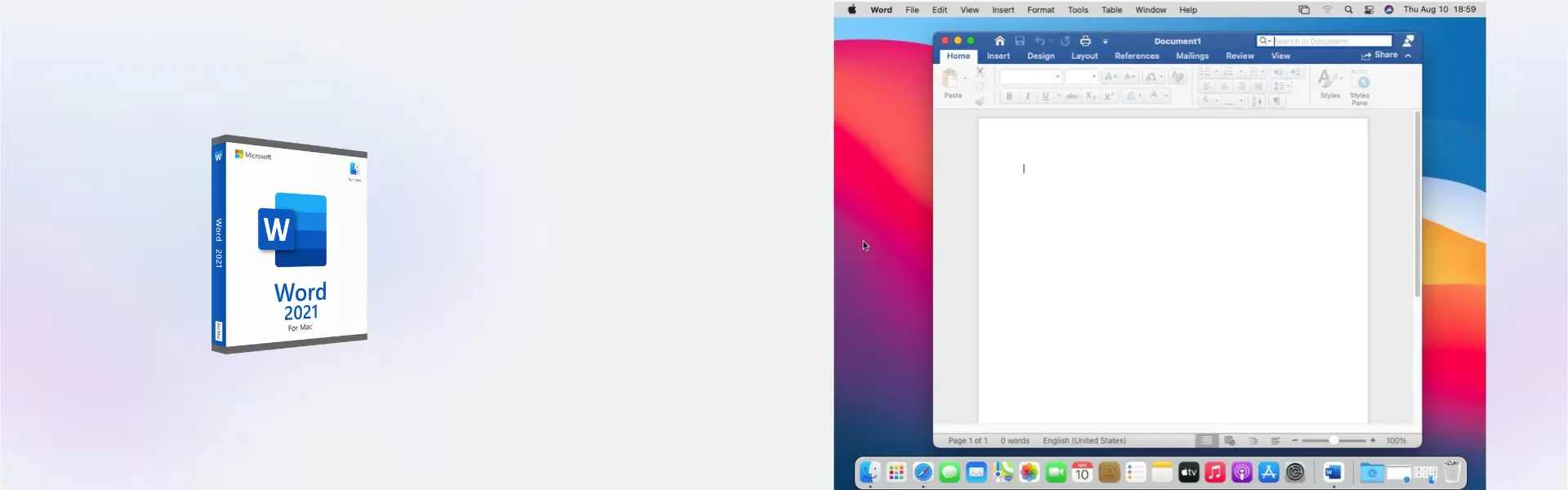Microsoft Word 2021 Mac 