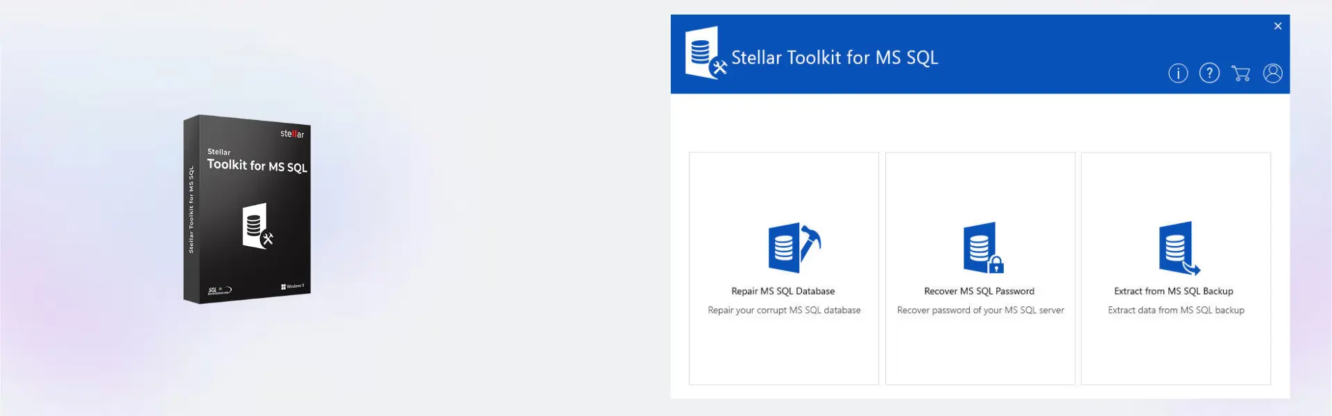 Stellar Toolkit for MS SQL 